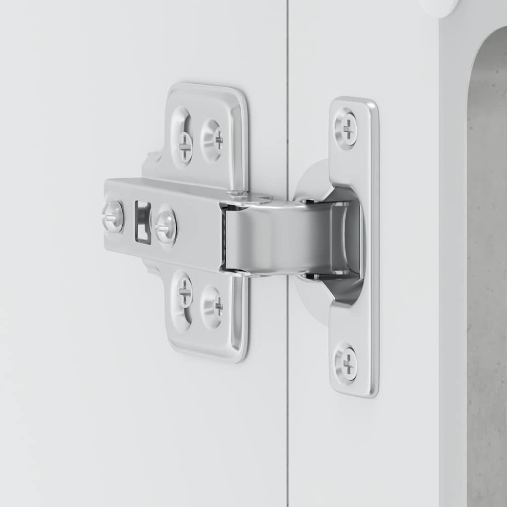 Küchen-Hängeschrank mit Glastür Lucca Betongrau Holzwerkstoff