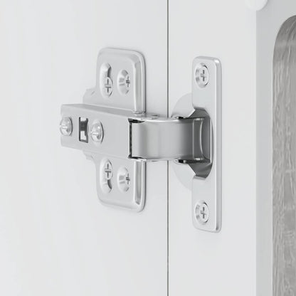 Küchen-Hängeschrank mit Glastür Lucca Grau Sonoma Holzwerkstoff