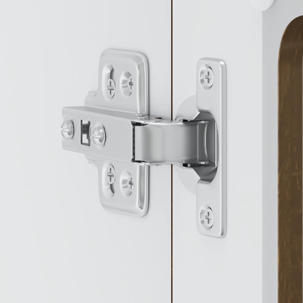 Küchen-Hängeschrank mit Glastür Lucca Braun Eichen-Optik