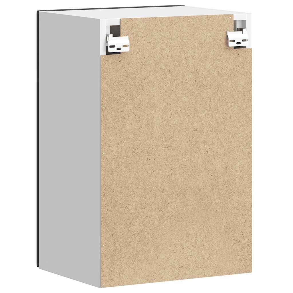 Küchen-Hängeschrank Porto Schwarz Holzwerkstoff