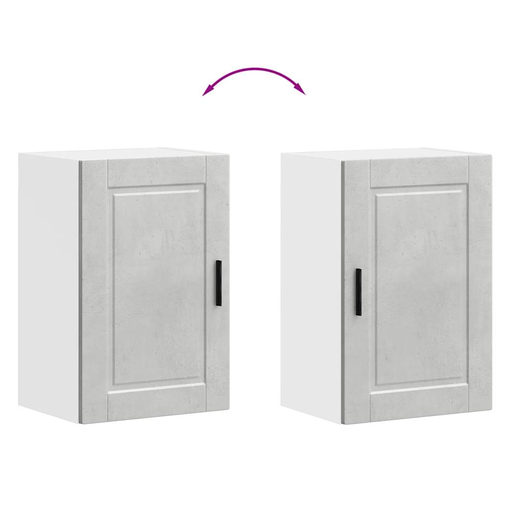 Küchen-Hängeschrank Porto Betongrau Holzwerkstoff