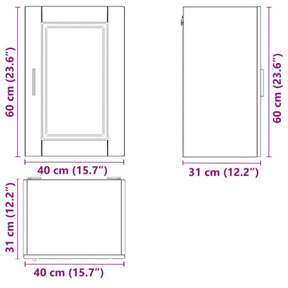 Küchen-Hängeschrank Porto Braun Eichen-Optik Holzwerkstoff