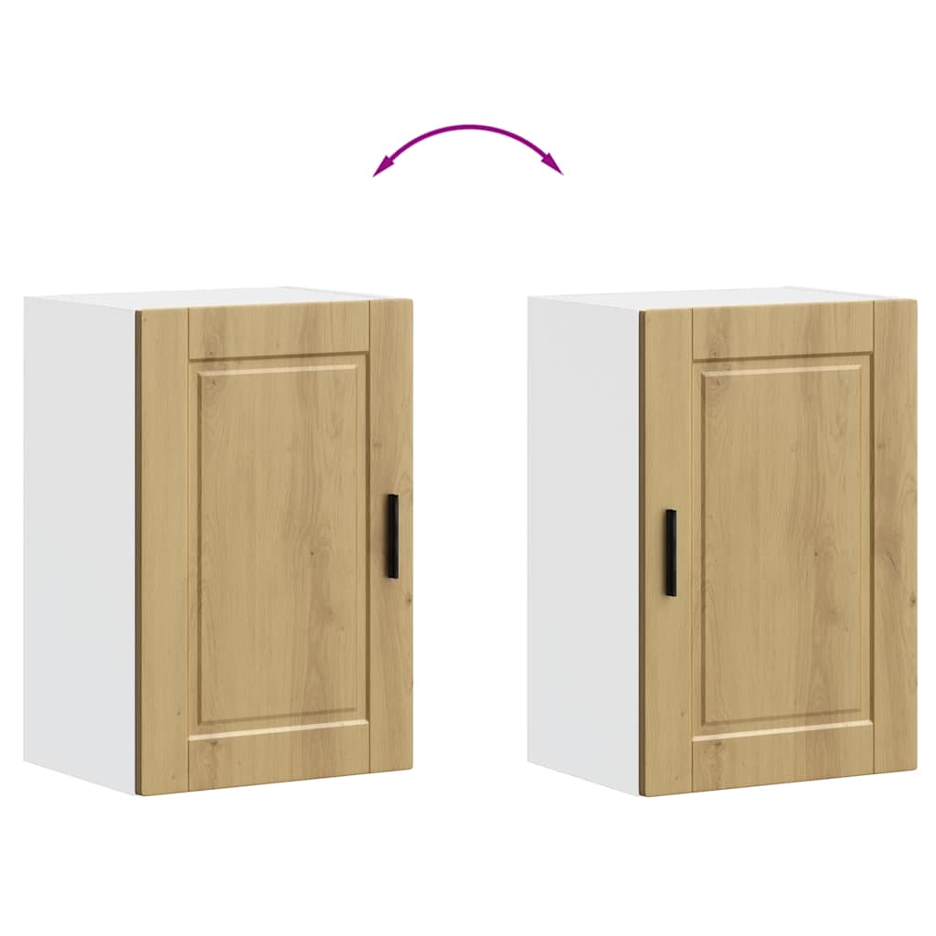 Küchen-Hängeschrank Porto Artisan-Eiche Holzwerkstoff