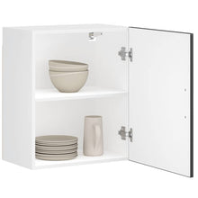 Küchen-Hängeschrank Porto Schwarz Holzwerkstoff