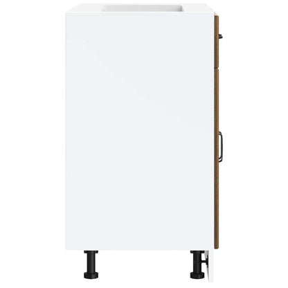 Küchen-Hängeschrank Porto Hochglanz-Weiß Holzwerkstoff