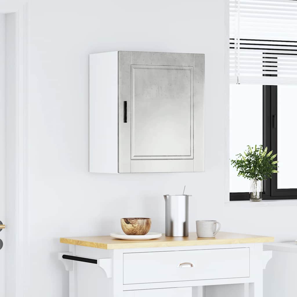 Küchen-Hängeschrank Porto Betongrau Holzwerkstoff