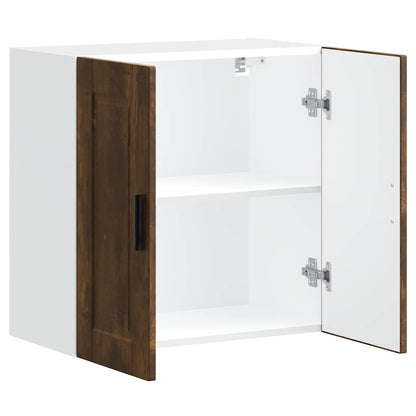 Küchen-Hängeschrank Porto Räuchereiche Holzwerkstoff