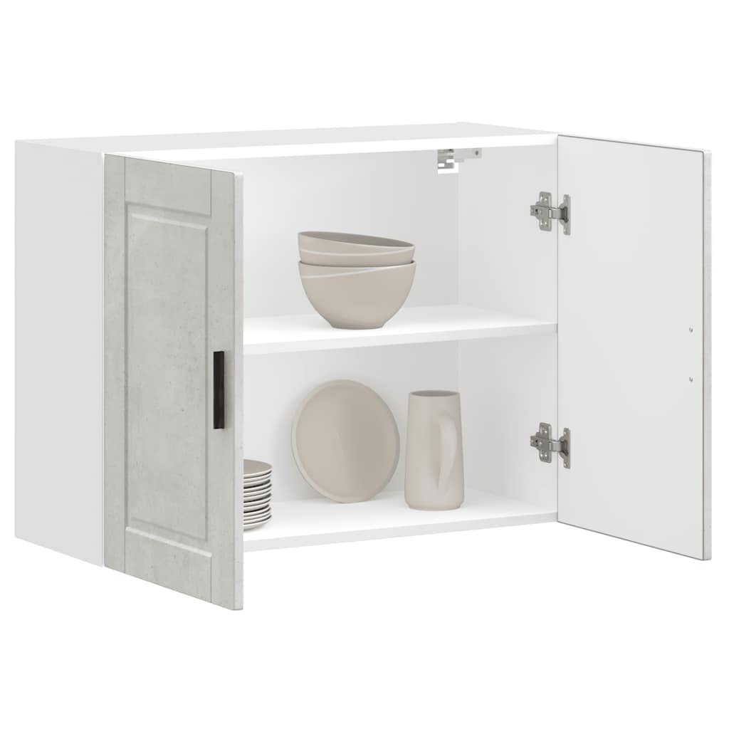 Küchen-Hängeschrank Porto Betongrau Holzwerkstoff