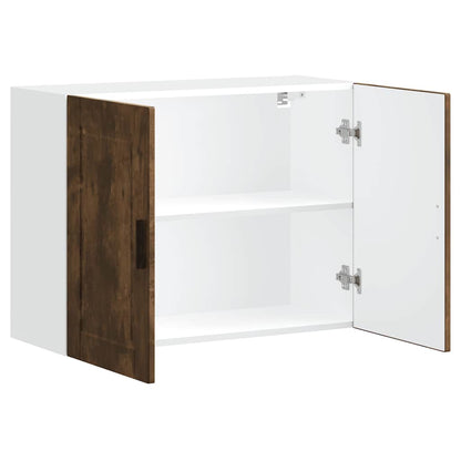 Küchen-Hängeschrank Porto Räuchereiche Holzwerkstoff