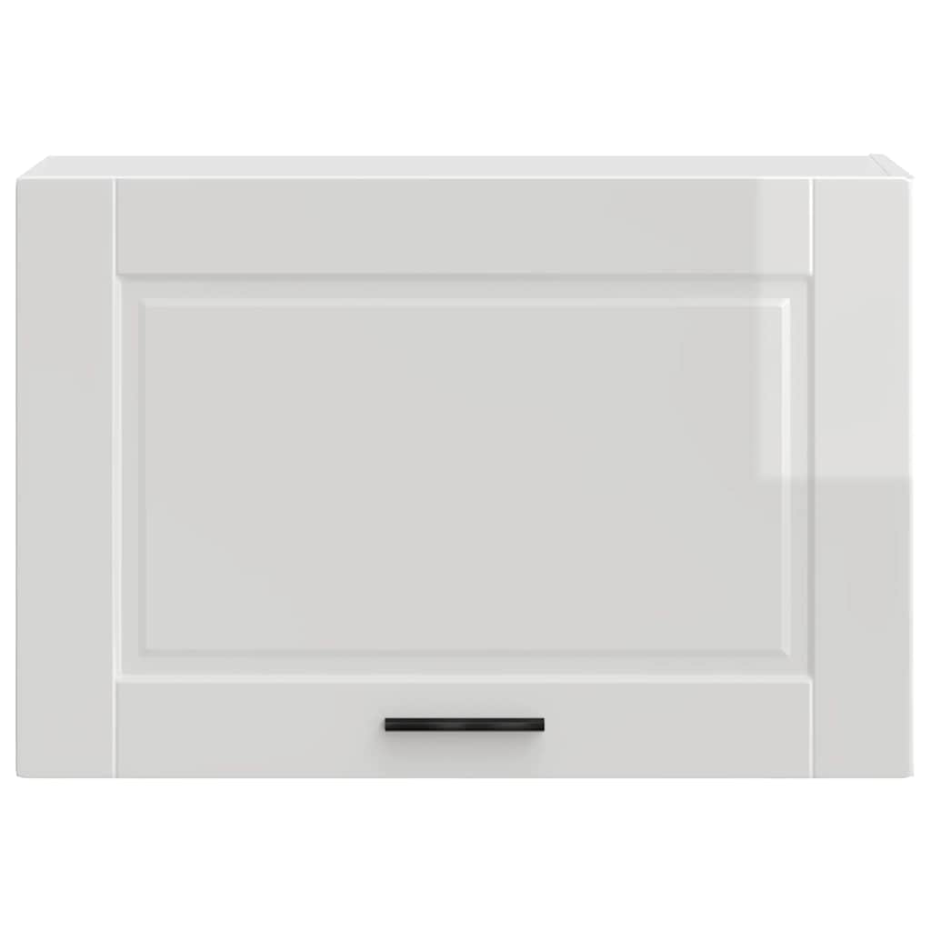 Küchen-Hängeschrank Porto Hochglanz-Weiß Holzwerkstoff