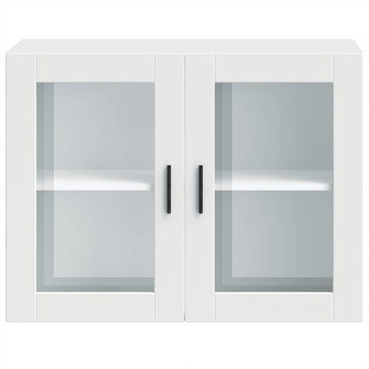 Küchen-Hängeschrank mit Glastür Porto Weiß