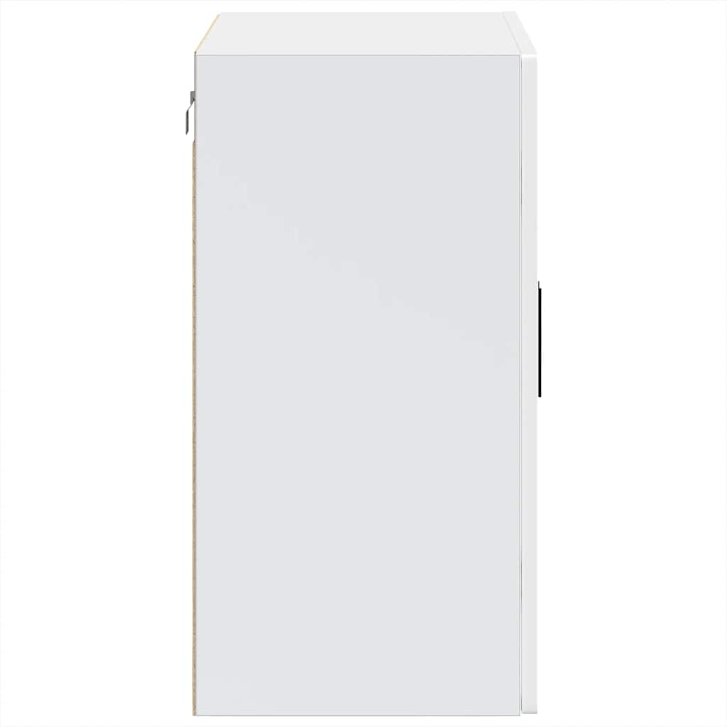 Küchen-Hängeschrank mit Glastür Porto Weiß