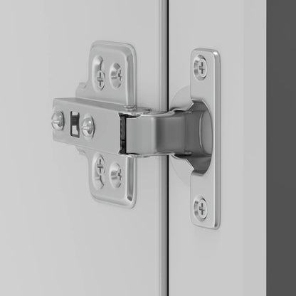 Küchen-Hängeschrank mit Glastür Porto Schwarz