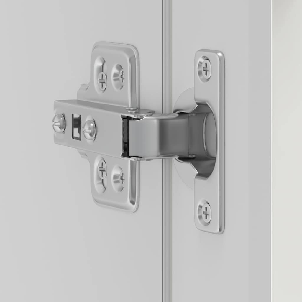 Küchen-Hängeschrank mit Glastür Porto Hochglanz-Weiß