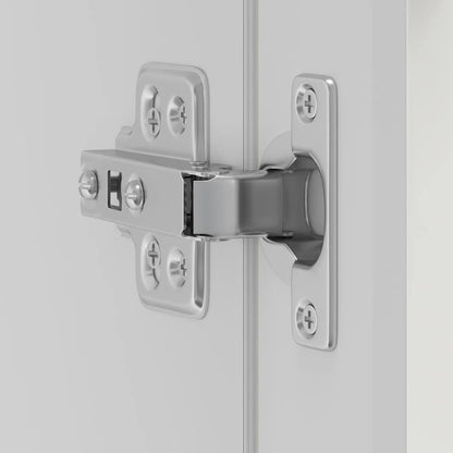 Küchen-Hängeschrank mit Glastür Porto Hochglanz-Weiß