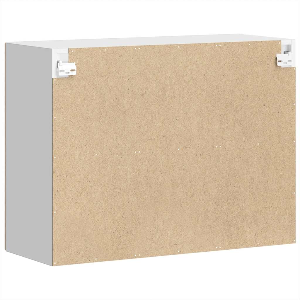 Küchen-Hängeschrank mit Glastür Porto Sonoma-Eiche