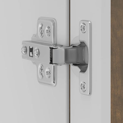 Küchen-Hängeschrank mit Glastür Porto Räuchereiche