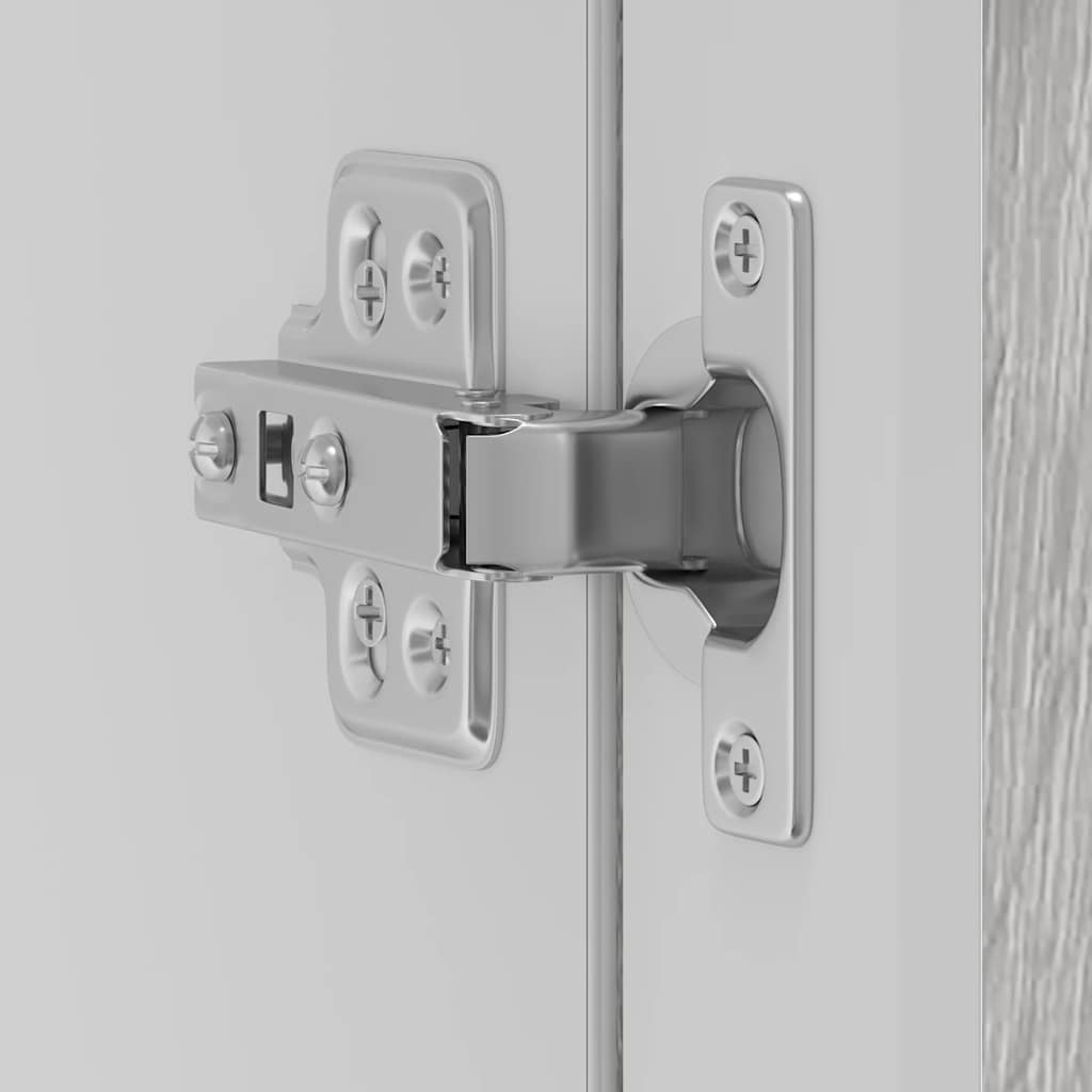 Küchen-Hängeschrank mit Glastür Porto Grau Sonoma