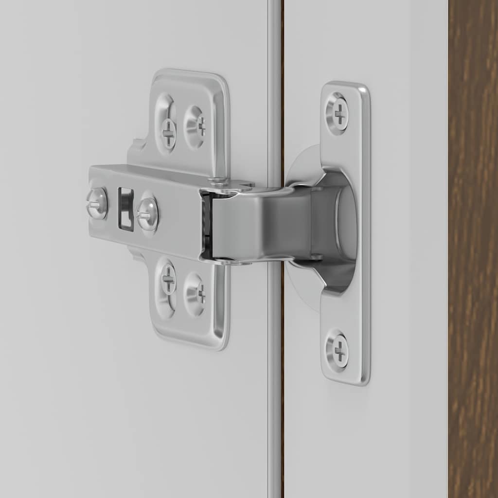 Küchen-Hängeschrank mit Glastür Porto Braun Eichen-Optik