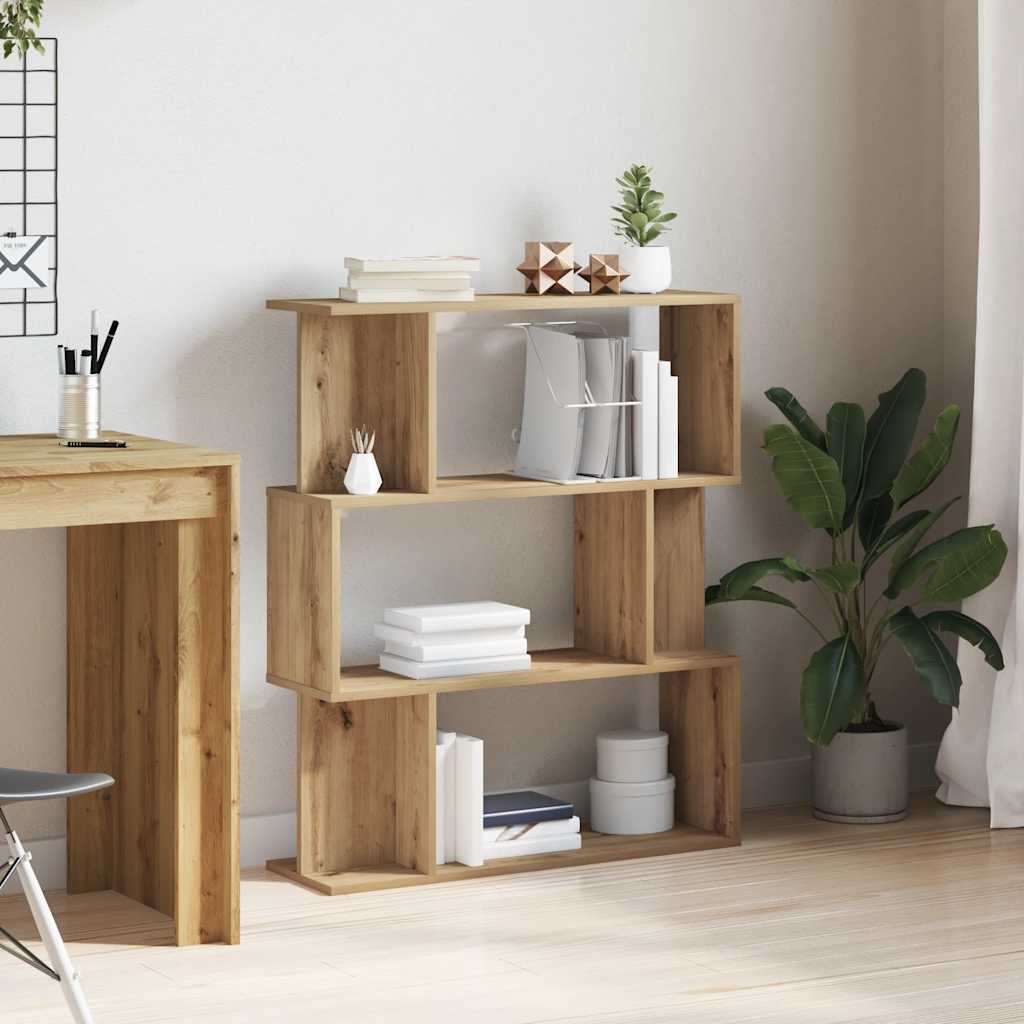 Bücherregal Artisan-Eiche 80x24x96 cm Holzwerkstoff