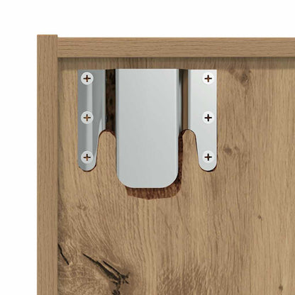 Bücherregal/TV-Schrank Altholz-Optik 36x30x143 cm Holzwerkstoff