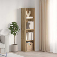 Bücherregal/TV-Schrank Altholz-Optik 36x30x143 cm Holzwerkstoff