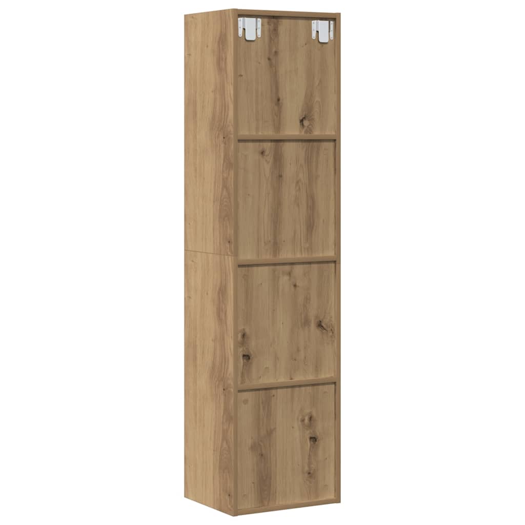 Bücherregal/TV-Schrank Artisan-Eiche 36x30x143 cm Holzwerkstoff
