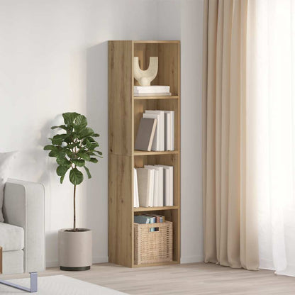 Bücherregal/TV-Schrank Artisan-Eiche 36x30x143 cm Holzwerkstoff