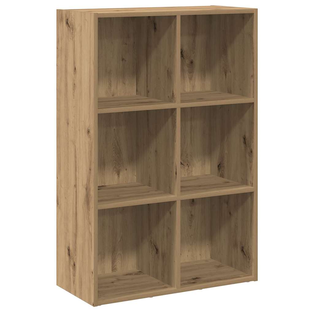 Bücherregal/Sideboard Artisan-Eiche 66x30x98 cm Holzwerkstoff
