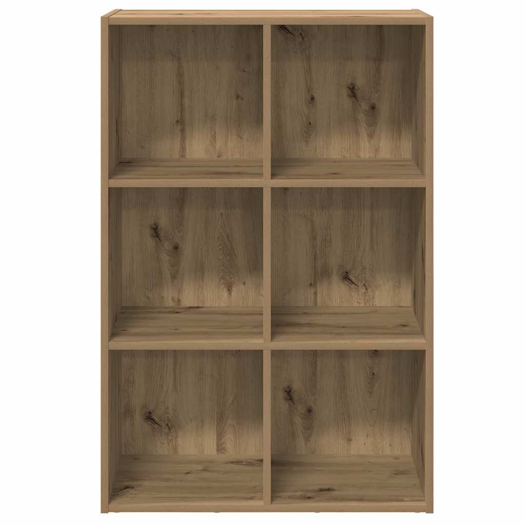 Bücherregal/Sideboard Artisan-Eiche 66x30x98 cm Holzwerkstoff