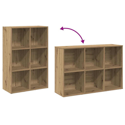 Bücherregal/Sideboard Artisan-Eiche 66x30x98 cm Holzwerkstoff