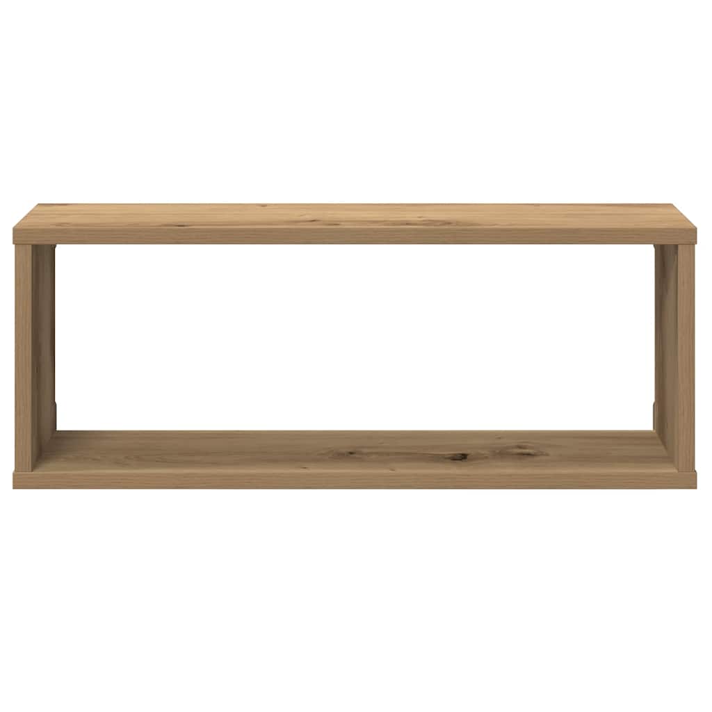 Wandregale 6 Stk. Artisan-Eiche 60x15x23 cm Holzwerkstoff
