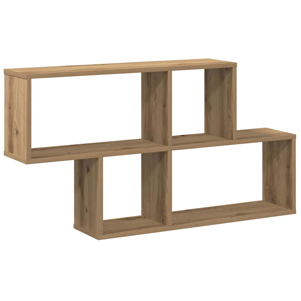 Wandregal Artisan-Eiche 100x18x53 cm Holzwerkstoff