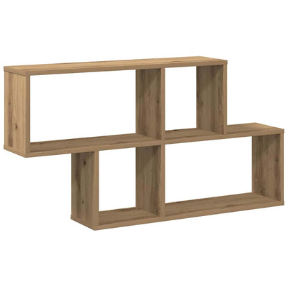 Wandregal Artisan-Eiche 100x18x53 cm Holzwerkstoff