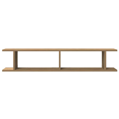 Wandregale 2 Stk. Artisan-Eiche 105x18x20 cm Holzwerkstoff