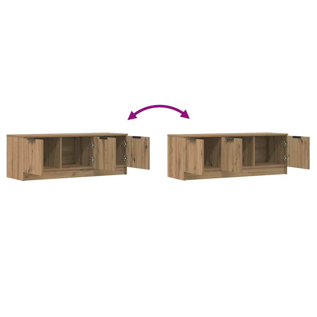 TV-Schrank Artisan-Eiche 102x35x36,5 cm Holzwerkstoff