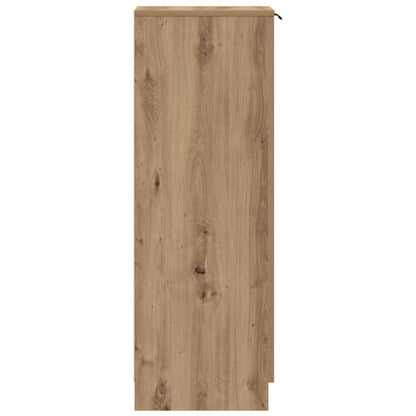 Schuhschrank Artisan-Eiche 29,5x35x100,5 cm Holzwerkstoff