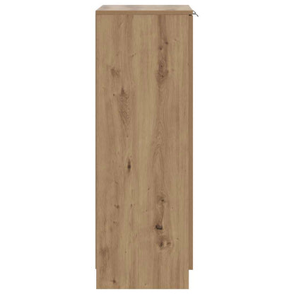 Schuhschrank Artisan-Eiche 59x35x100,5 cm Holzwerkstoff