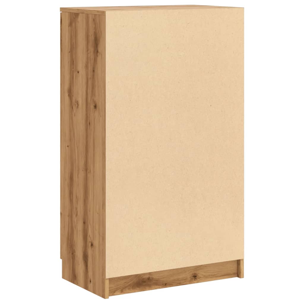 Schuhschrank Artisan-Eiche 59x35x100,5 cm Holzwerkstoff