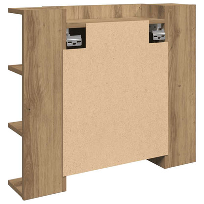 Spiegelschrank mit LED Artisan Eichen-Optik 70x16,5x60 cm