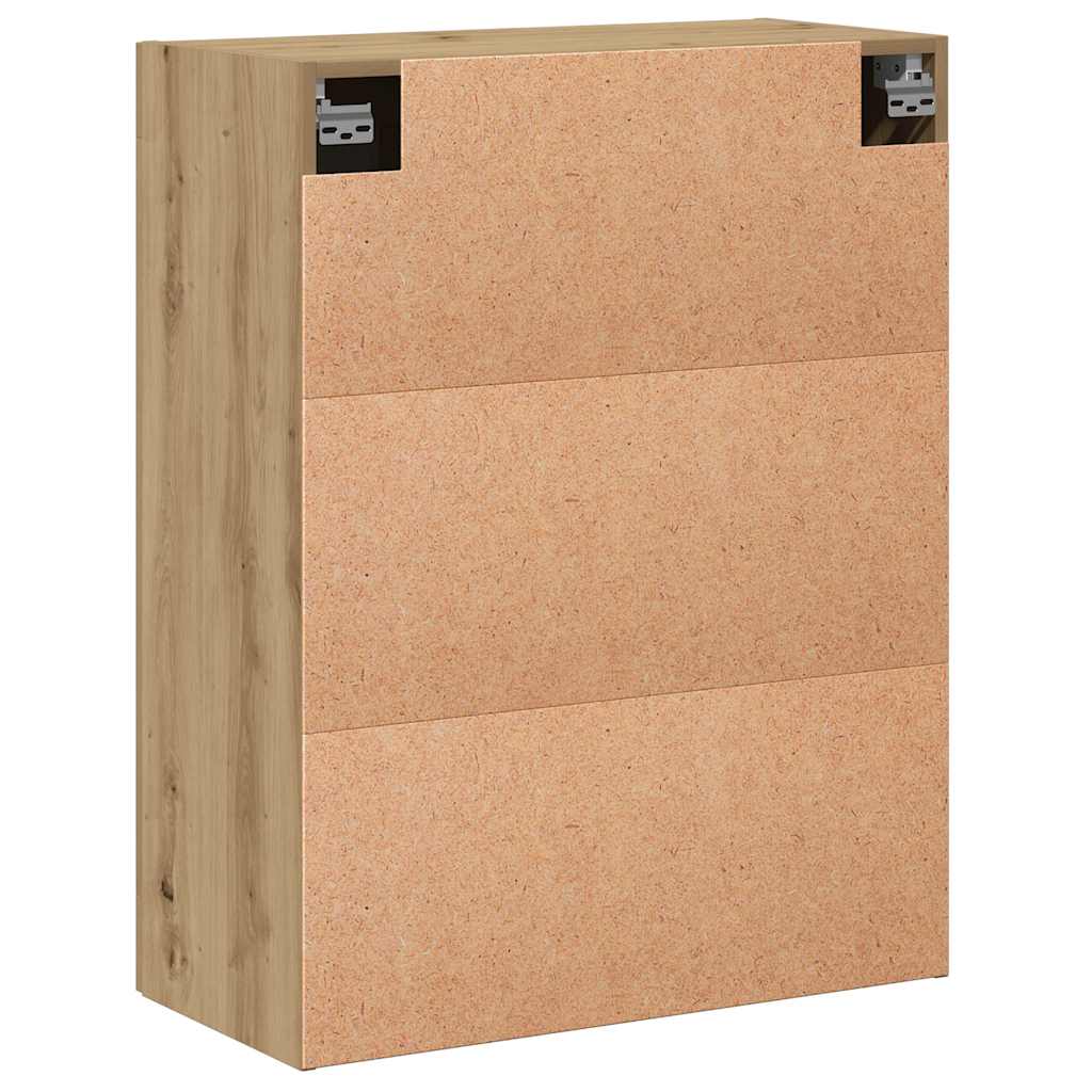 Wandschrank Artisan-Eiche 69,5x34x90 cm Holzwerkstoff