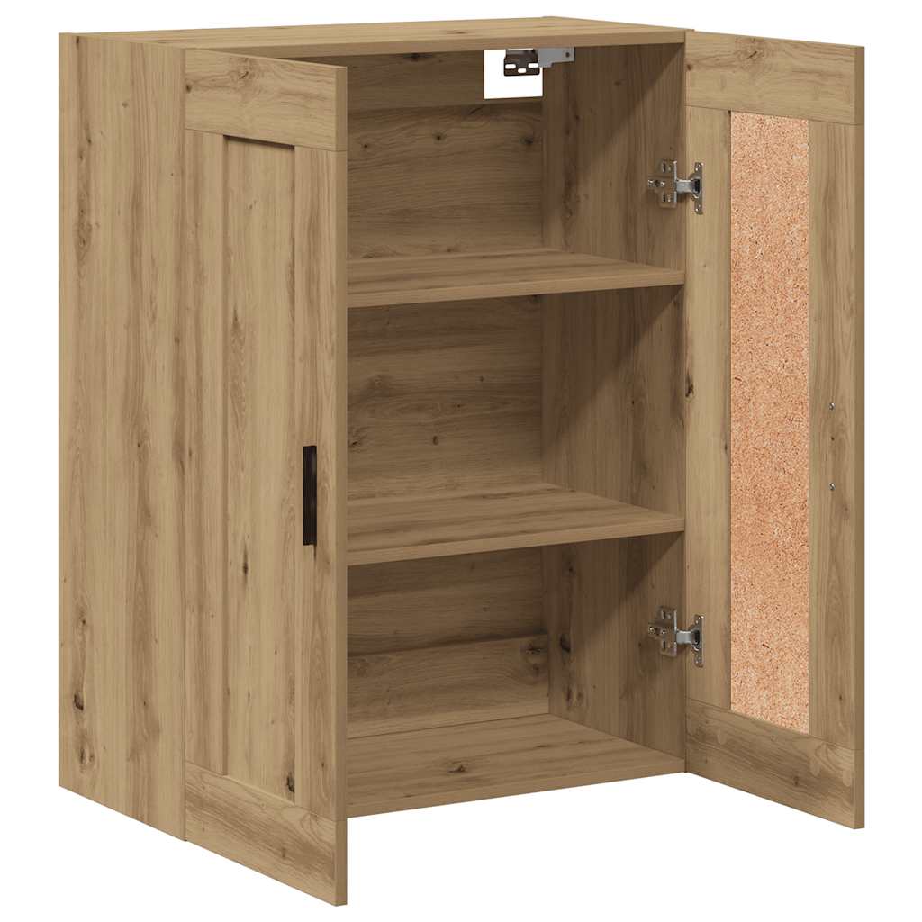 Wandschrank Artisan-Eiche 69,5x34x90 cm Holzwerkstoff