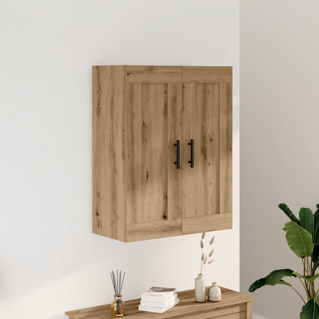 Wandschrank Artisan-Eiche 69,5x34x90 cm Holzwerkstoff