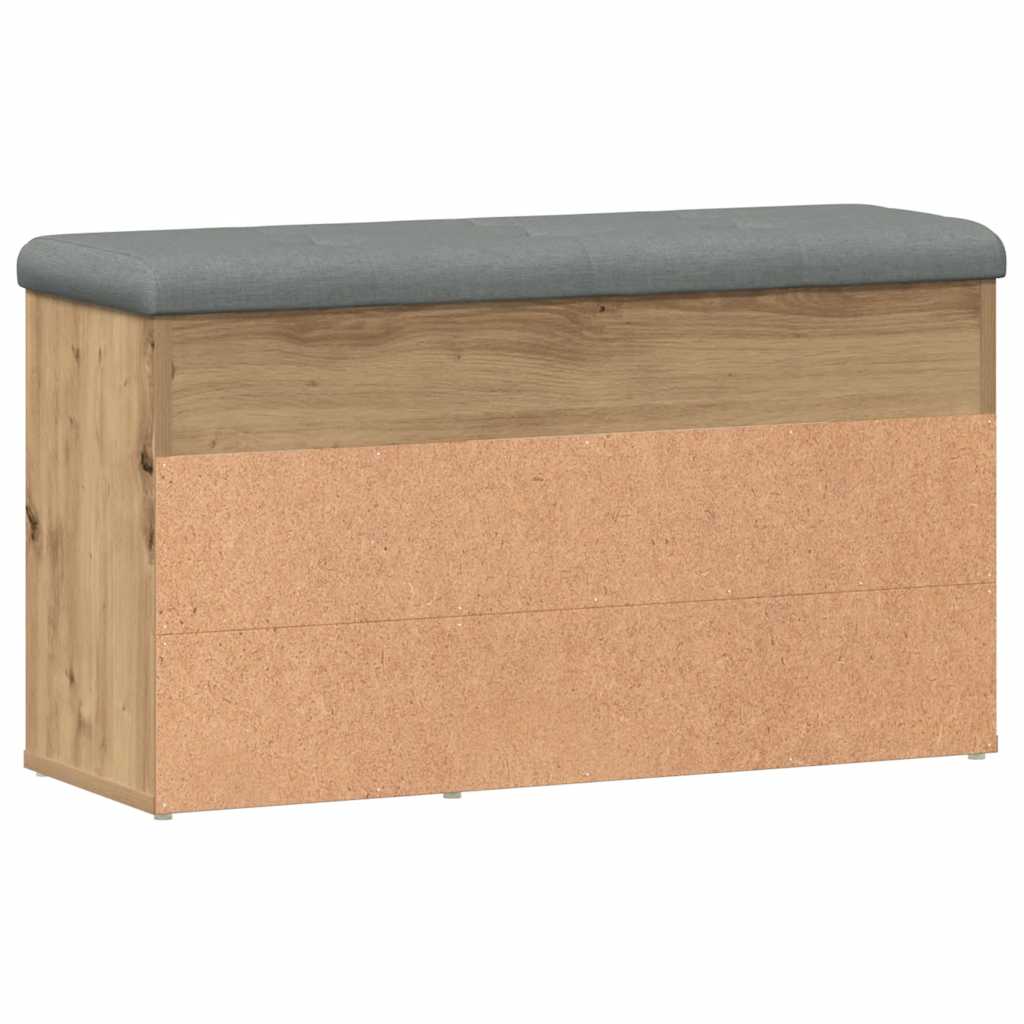 Schuhbank Artisan-Eiche 82x32x45,5 cm Holzwerkstoff