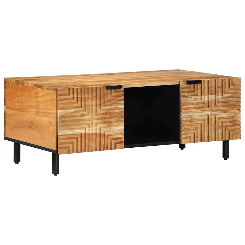 Couchtisch Braun 100 x 54 x 40 cm Massivholz Akazie