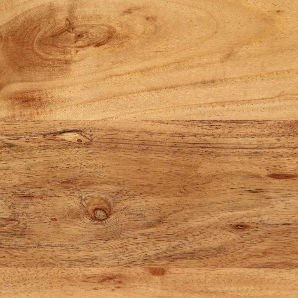 Badezimmerschrank Braun 38 x 33 x 160 cm Massivholz Akazie