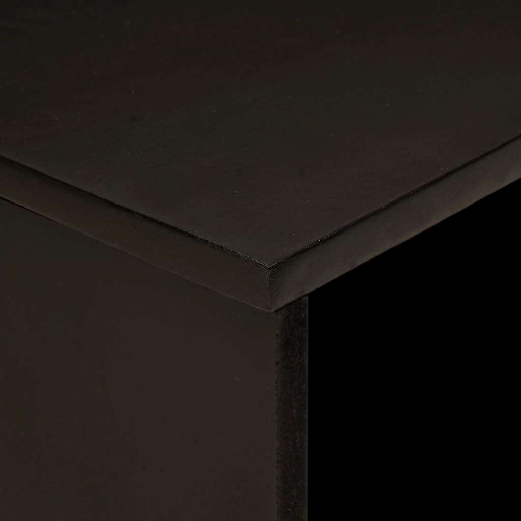 Couchtisch Schwarz und Gold 80 x 50 x 40 cm