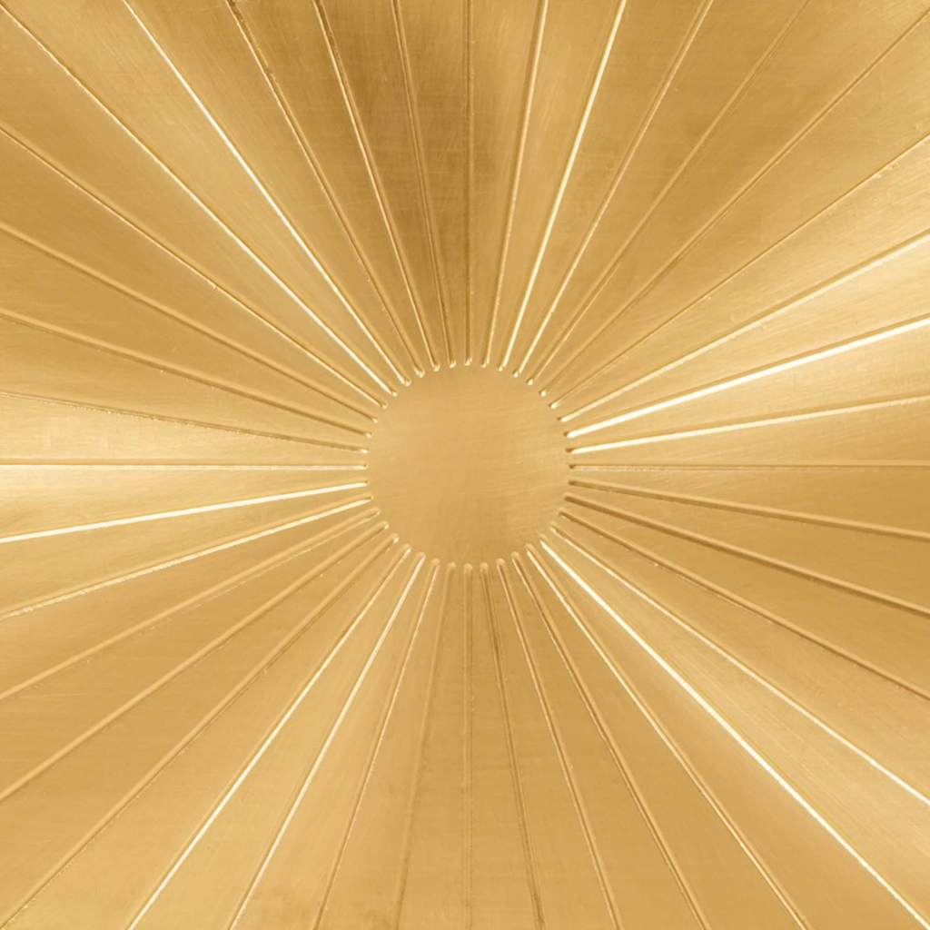 Nachttisch Schwarz und Gold 40 x 33 x 46 cm Massivholz Mango