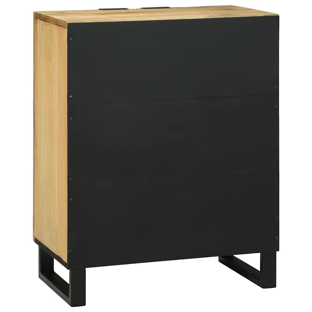 Sideboard Braun 60 x 33.5 x 75 cm Massivholz Mango