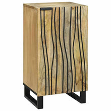 Sideboard Braun 40 x 33 x 75 cm massives Mangoholz
